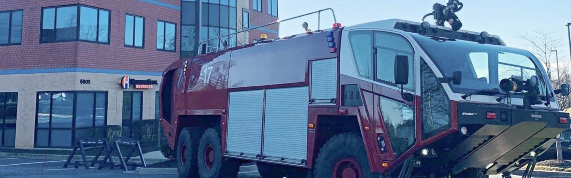 Oversized Fire Truck to Iraq