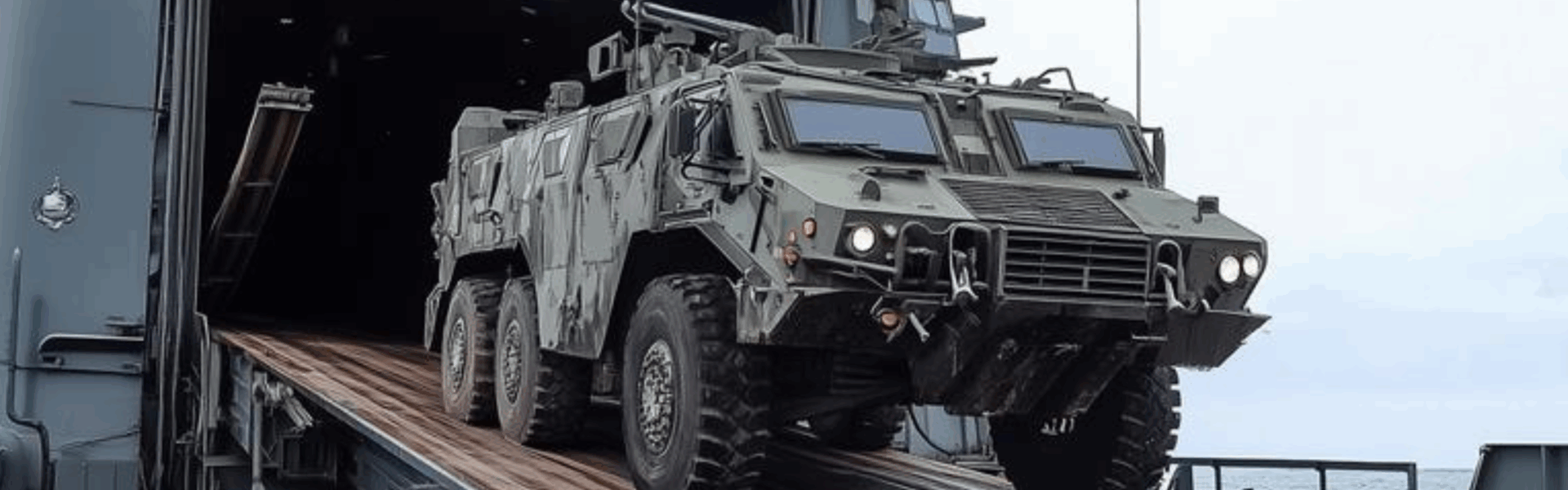 Military Vehicle Sea Transport
